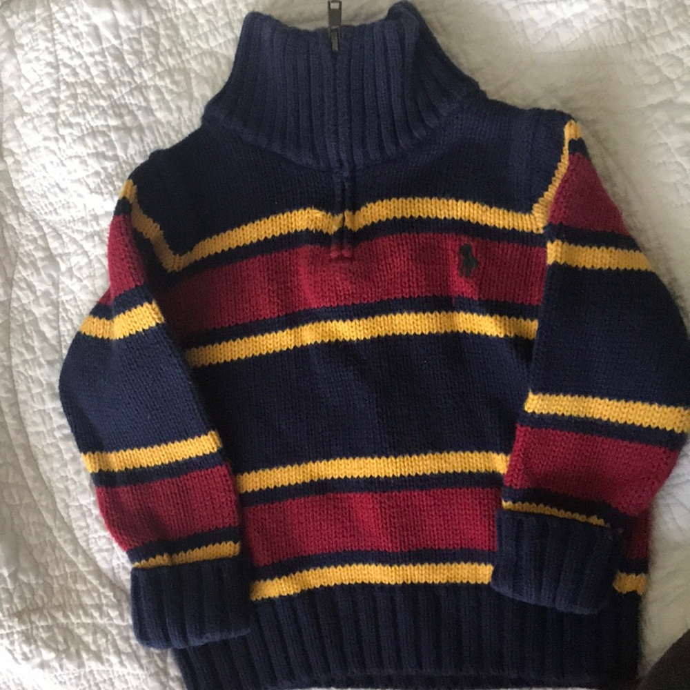 🐣Baby Polo Ralph Lauren Zipper Sweater